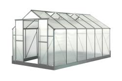 skleník LANITPLAST PLUGIN 8x12 stříbrný