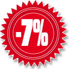 7% sleva