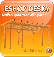eshop desek na zastřešení pergol
