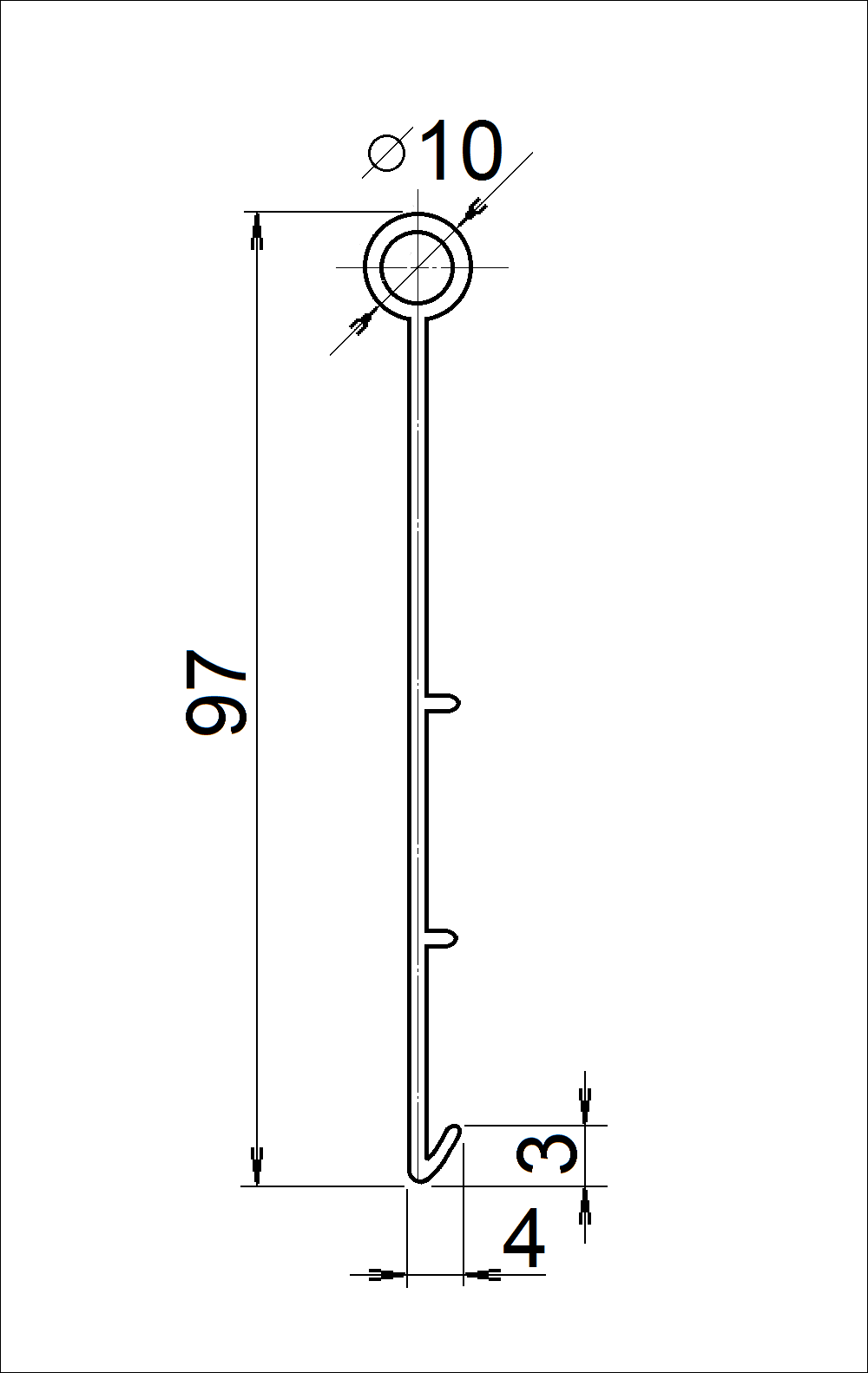 JUNIOR curb - cut