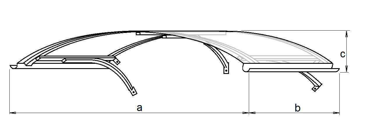 drawing of a Leo roof