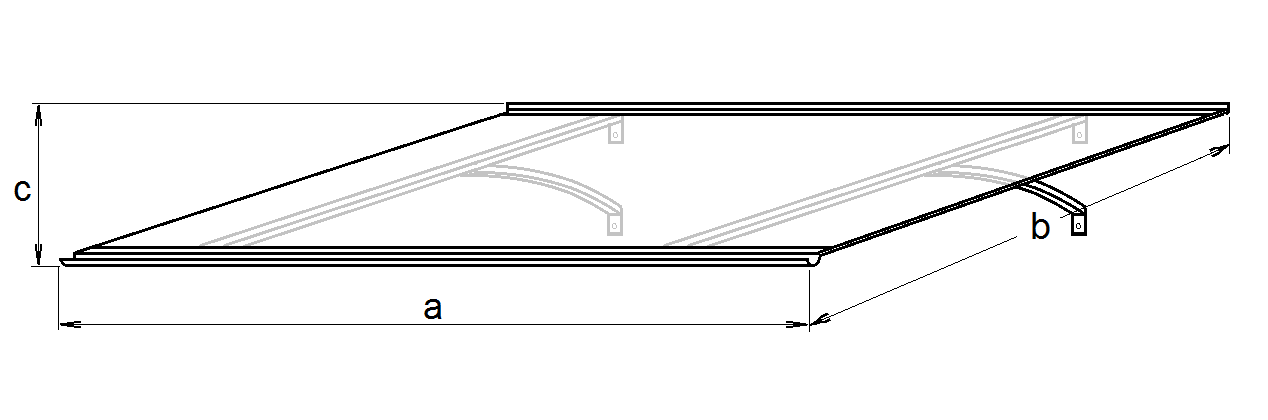 drawing of Otis roof