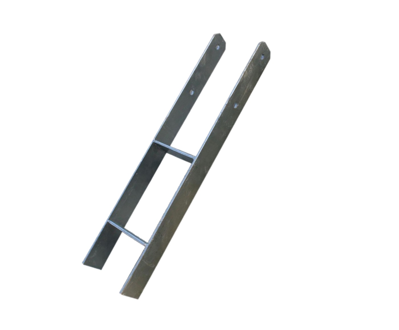 KARIBU - ocelová H - kotva do země 12 x 12 cm, délka 60 cm