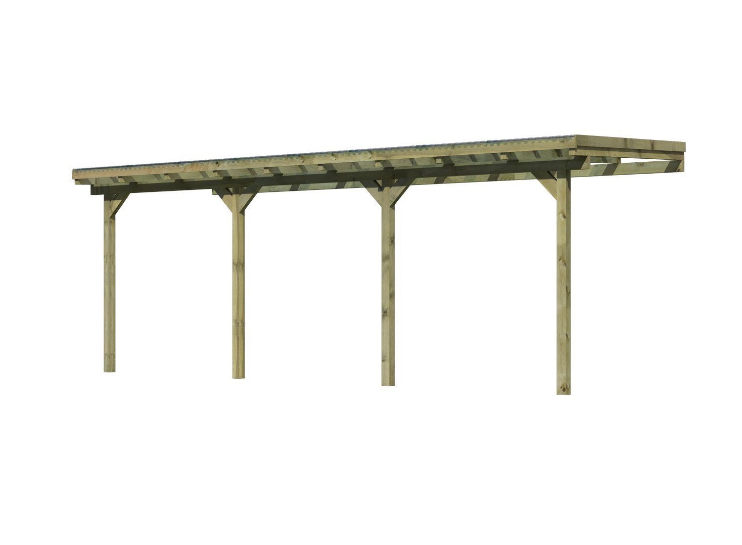 dřevěná pergola KARIBU ECO 1C (64649)