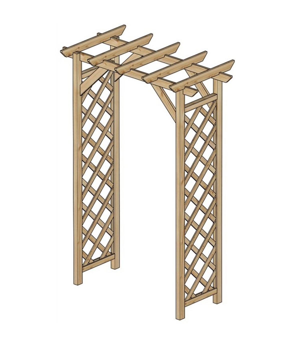 pergola na růže LANITPLAST S7012 LG2405