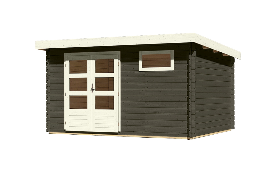dřevěný domek KARIBU BASTRUP 8 (38757) terragrau LG2855