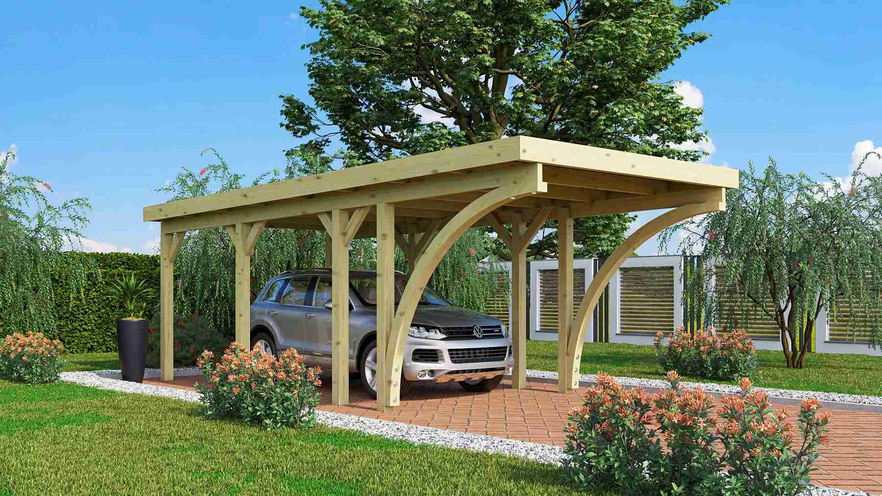 carport KARIBU CLASSIC 2C 61954 LG3303