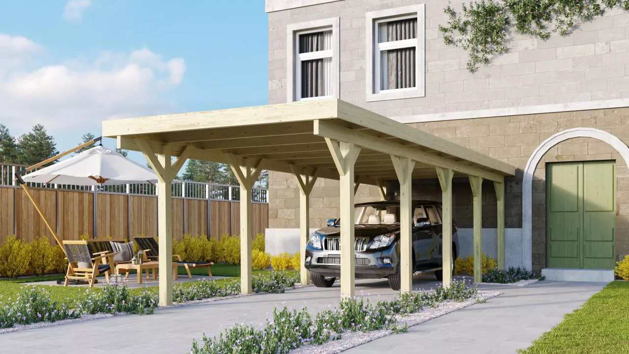 carport KARIBU CLASSIC 3A 61955 LG3304