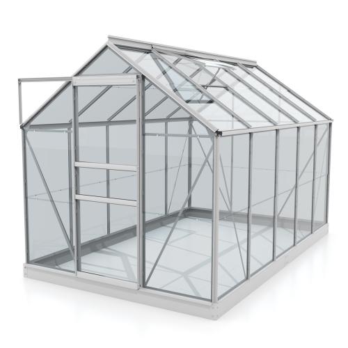 skleník VITAVIA VENUS 6200 čiré sklo 3 mm stříbrný