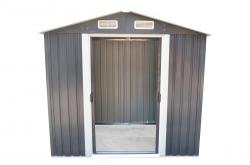 zahradní domek MAXTORE 86 - 257 x 205 cm, šedý