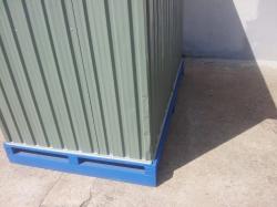 domek LANITPLAST LANITSTORAGE 6x4 - postavený, z výstavy BRNO