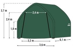 plachtová garáž SHELTERLOGIC 3,6 x 6,1 m - 62730XEU