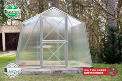 skleník LANITPLAST DODO BIG 8x5 PC 8 mm šedý