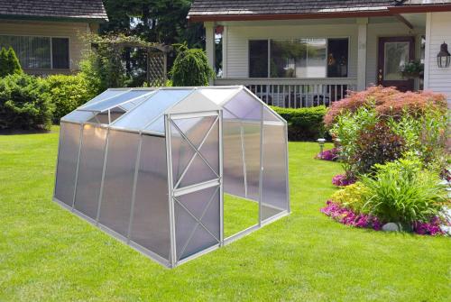 skleník LANITPLAST DODO BIG 8x10 PC 4 mm šedý