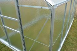skleník VITAVIA VENUS 5000 matné sklo 4 mm stříbrný
