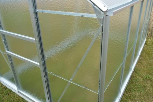 skleník VITAVIA VENUS 2500 matné sklo 4 mm zelený