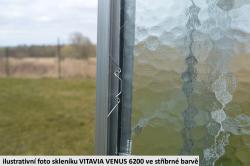 skleník VITAVIA VENUS 6200 matné sklo 4 mm zelený