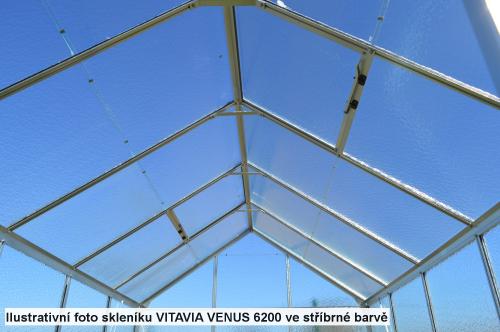 skleník VITAVIA VENUS 7500 matné sklo 4 mm zelený