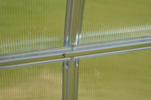 skleník LANITPLAST KYKLOP 2x4 m PC 4 mm