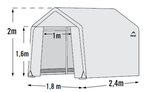 fóliovník 1,8x2,4 m - 35 mm - 70652EU