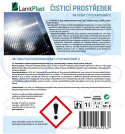čisticí prostředek LANITPLAST na desky z polykarbonátu - akce newsletter