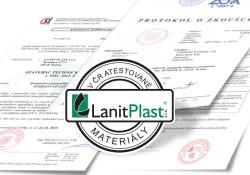 skleník LANITPLAST DODO BIG 8x7 + DÁRKY PC 4 mm šedý