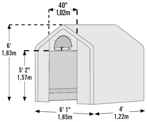 fóliovník 1,8x1,2 m - 25 mm - 70208EU