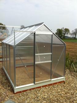 skleník VITAVIA TARGET 7500 PC 4 mm stříbrný + DÁREK