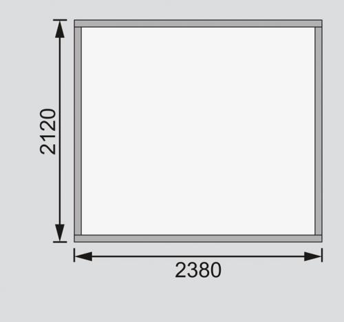 dřevěný domek KARIBU ASKOLA 3 (82902) terragrau