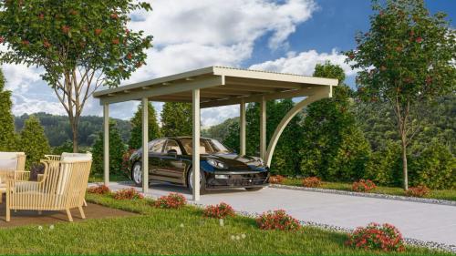 carport KARIBU ECO 1B 62025 LG1877