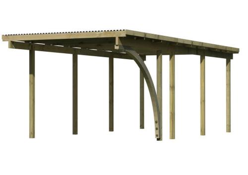 carport KARIBU ECO 2B 62031