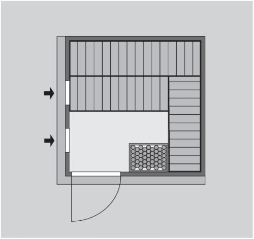 fínska sauna KARIBU RODIN (75730)