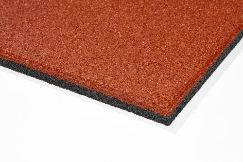 gumová dlažba LANITPLAST FUNDUS SQUARE S25 červená
