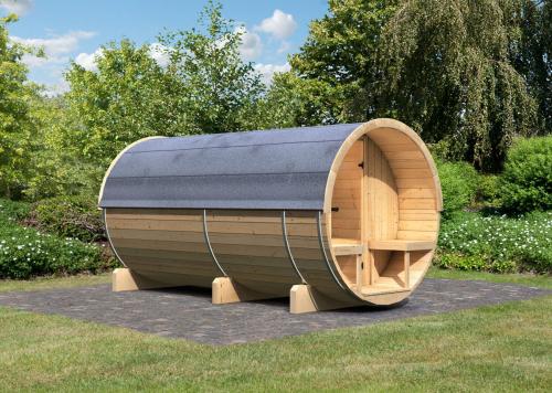 finská sauna KARIBU FASSAUNA 4 (66855)