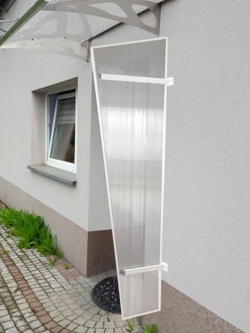 boční stěna LANITPLAST UNI bílá / PC - V30