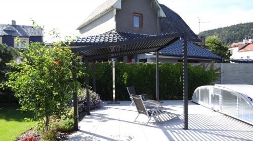 hliníková pergola LANITPLAST BIOCLIMATIC 43