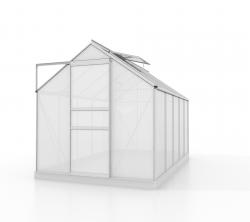 skleník VITAVIA TARGET 7500 PC 4 mm stříbrný - V34
