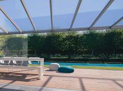 hliníková pergola SKYLUX CLIMALUX 7,0 x 2,5 m antracit