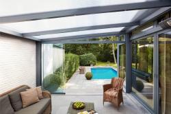 hliníková pergola SKYLUX CLIMALUX 7,0 x 2,5 m antracit