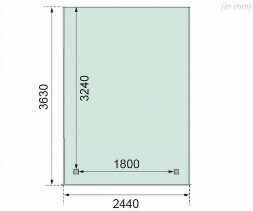 dřevěná pergola KARIBU ECO 3A (64628)