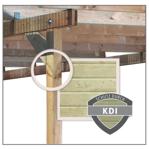 drevená pergola KARIBU ECO 3C (64653)