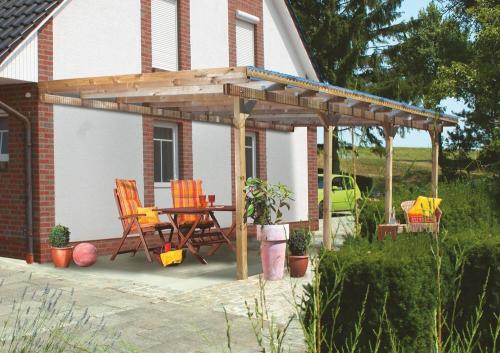 drevená pergola KARIBU ECO 3C (64653)