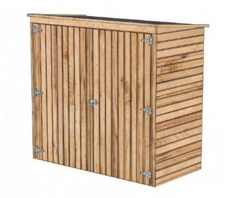dřevěný domek SOLID DEBORA 2 - 90 x 183 cm (S8582-1) LG2392