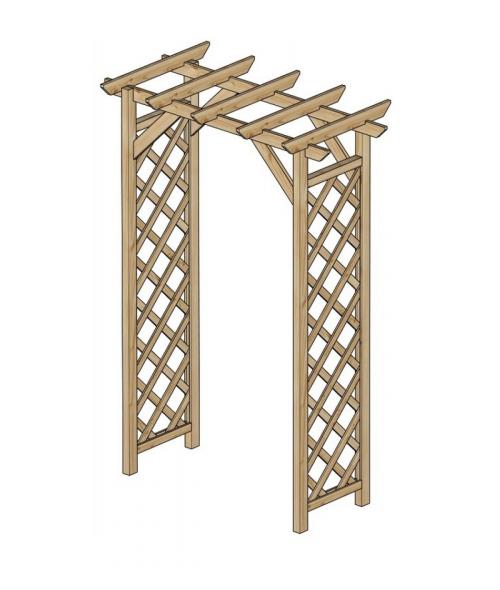 pergola na ruže LANITPLAST S7012