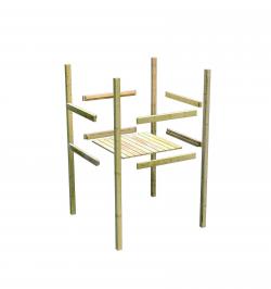 dětské hřiště KARIBU BENJAMIN 91209 terragrau