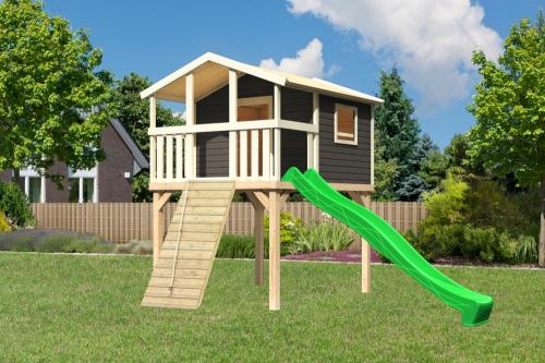 dětské hřiště KARIBU BENJAMIN 9100 terragrau