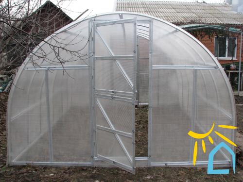 skleník ECONOM 3x4 m PC 4 mm - 2.jakost