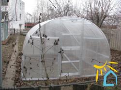 skleník ECONOM 3x4 m PC 4 mm - 2.jakost