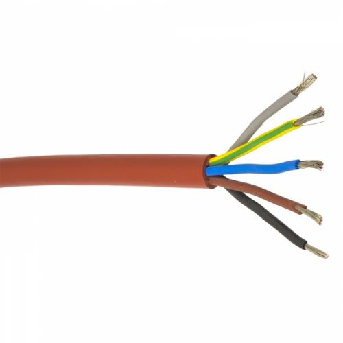 silikonový kabel HARVIA SIHF 5 x 2,5 mm / 3 m LG2435