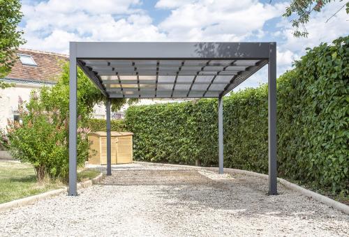 kovový přístřešek / carport TRIGANO JARDIN LIBECCIO LG2463